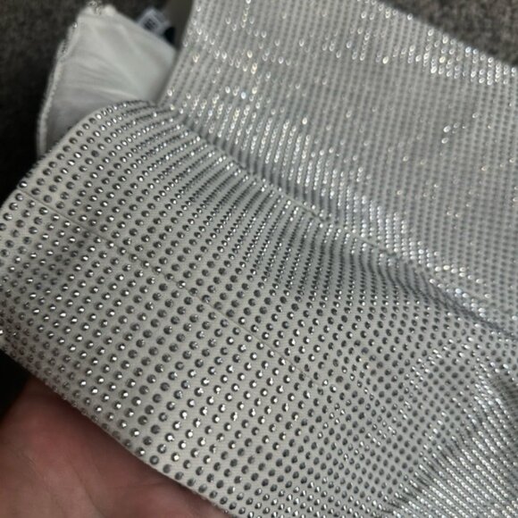 Amazing Lace Sequin High Waisted Shorts - Picture 6 of 6